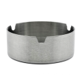 Cigar Ashtray Tabletop Round Stainless Steel Ash Tray